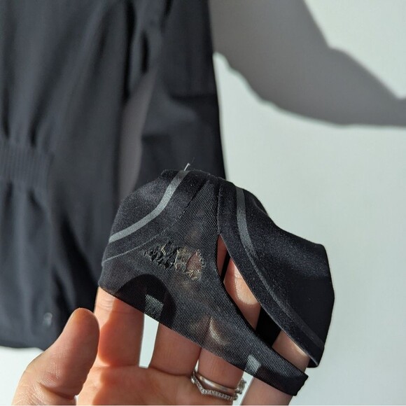 Athleta Black Full Zip Track Athletic Jacket Women's Size XS - Picture 5 of 8